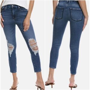 Good American $159 Good Waist Crop Skinny Jeans High Rise Women’s 6 / 28 NEW